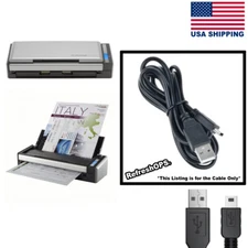 Fujitsu ScanSnap S1300i Portable Scanner USB Cable Transfer Cord Replacement
