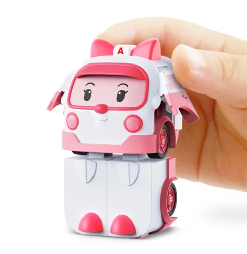 Robocar Poli Mini Transforming Robot 2Inch 4pcs Set - Image 3 of 4