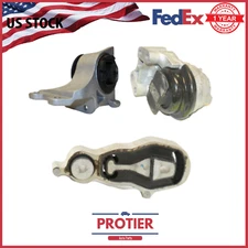 Motor & Trans Mount 3PCS Fit 13-17 Ford Police Interceptor Sedan 3.5L/13-19 3.7L