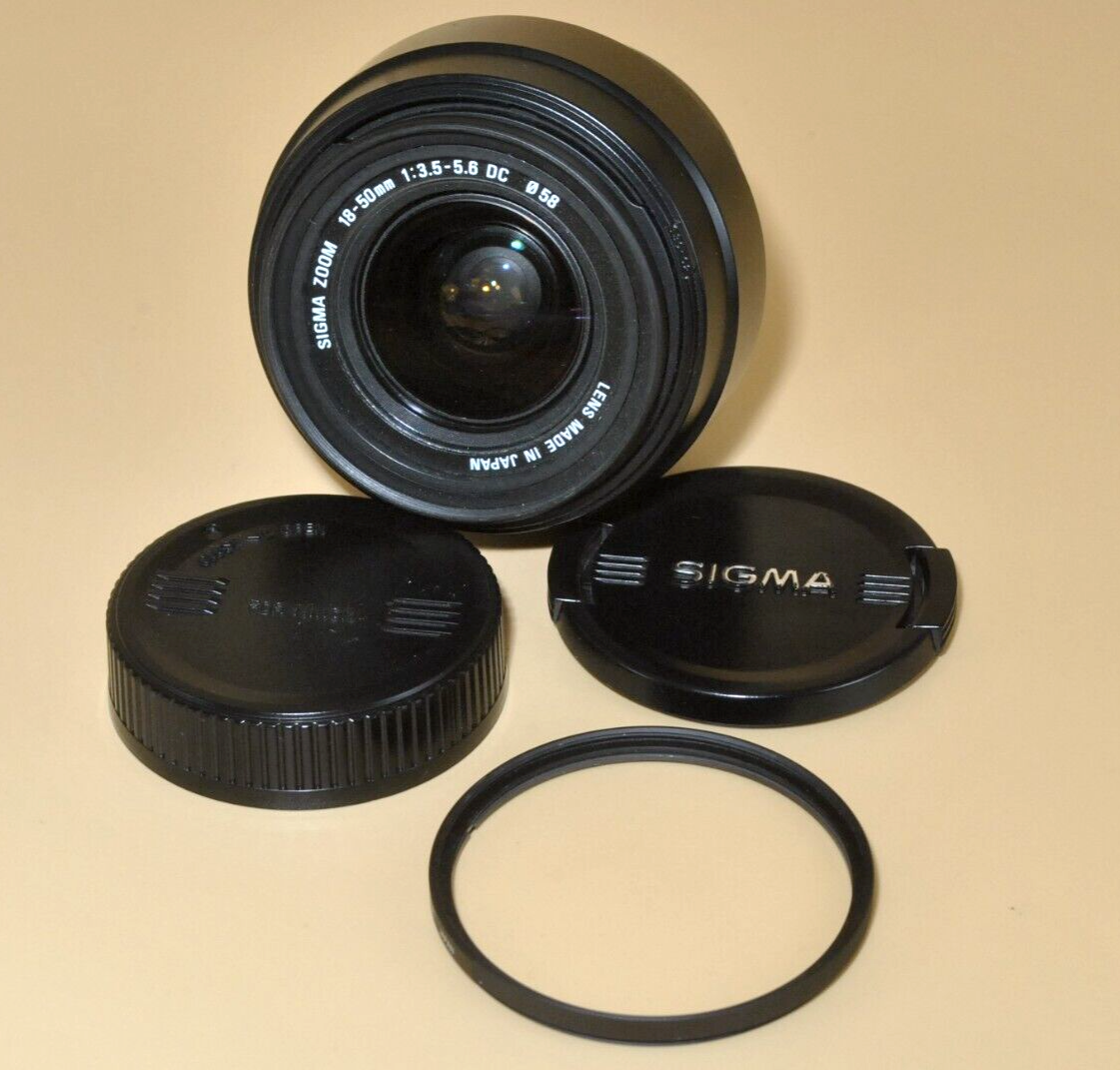 Exc* Sigma 18-50mm F3.5-5.6 DC Zoom Lens Nikon F Mount from Exc* Sigma 18-50mm F3.5-5.6 DC Zoom Lens Nikon F Mount from