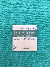 Jaeger LeCoultre Pallet Cock Screw Cal. 840 Part 5125, NOS