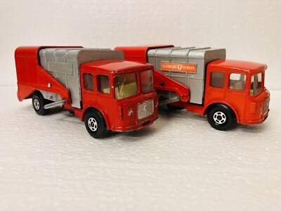 Matchbox Lesney King Size K7 - Refuse Truck - Bin Lorries