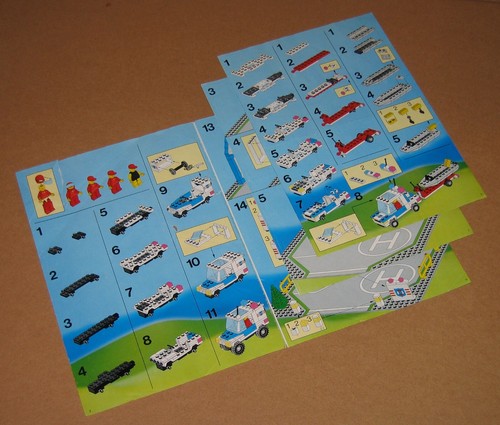 6387 LEGO Coastal Rescue Base 100 % vollständig mit Box Cover & Anleitung EX COND 1989 - Bild 21 von 24