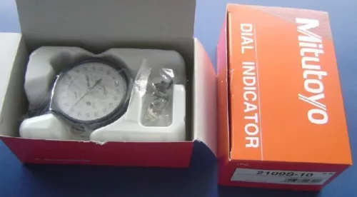1Pcs New Mitutoyo 2109S-10 Micron Dial Indicator 0-1mm 0.001