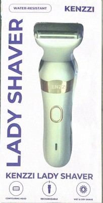Kenzzi Water Resistant Wet/Dry Contouring Rechargeable Lady Shaver