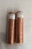 Two Full Rolls Of 1985 Lincoln Cents. One P & One D,OBW Shrink Wrapped , BU/UNC.