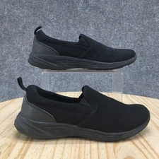 Vionic Shoes Womens 7.5 Agile Kea Slip On Sneakers Black Low Top Casual Comfort