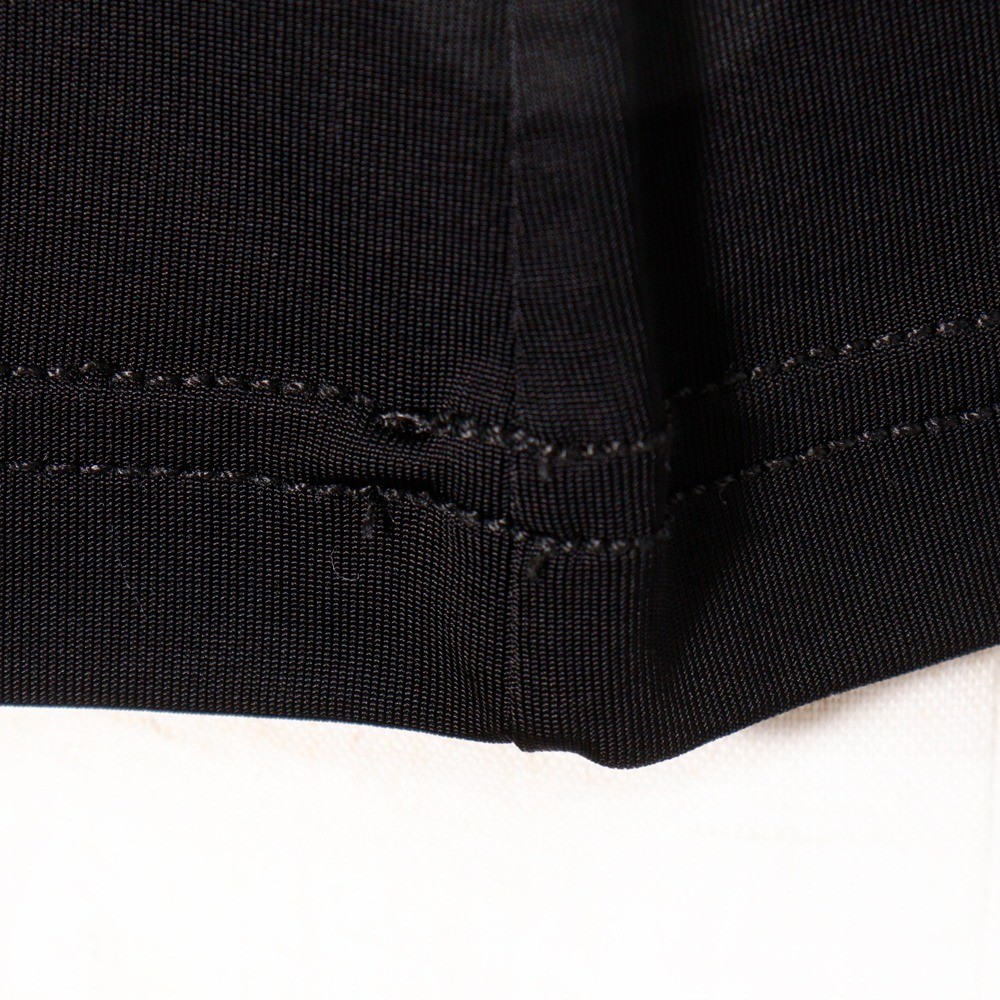 FENDI Logo Pie Pink Short Sleeve T Shirt Rayon Black Women s M200425014 Used thumbnail 9