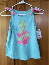 Girls Tommy Bahamas 2 Piece Tropical Set Size M 7/8 
