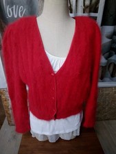 Superbe Pull Angora Rouge
