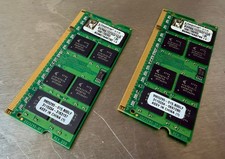Kingston KVR667D2SO/1GB 2GB 2 1GB DDR2-667 PC2-5300 Laptop RAM