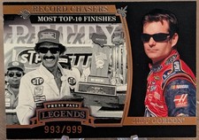 2006 Press Pass Legends Record Chasers Bronze 993/999 Jeff Gordon Richard Petty
