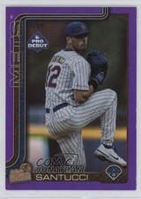 2025 Topps Pro Debut Purple Foil 203/299 Jonathan Santucci #PD-150 4z8