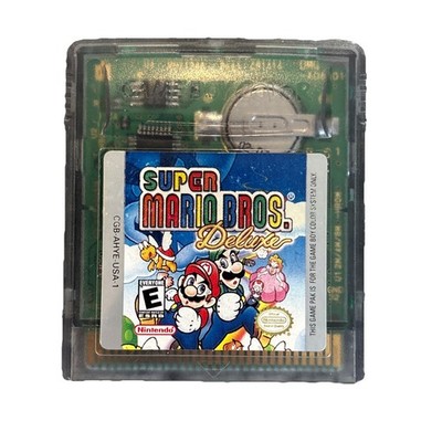 Super Mario Bros. Deluxe (Nintendo Game Boy Color GBC, 1999) Cartridge Only