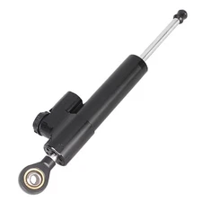 Universal Racing Steering Damper Stabilizer Black Adjustable Balance