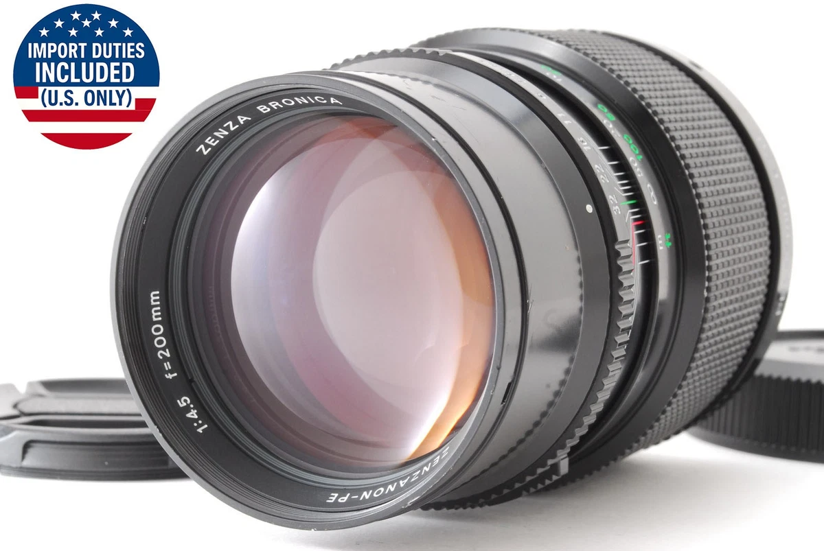 Bronica f/4.5 200mm Focal Camera Lenses for sale | eBay
