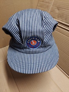 Lionel Trains Since 1900 Railroad Engineer Stripes Adjustable Hat Cap Conductor