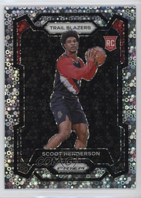 2023-24 Panini Prizm Fast Break Prizm Scoot Henderson #141 Rookie RC 14uf