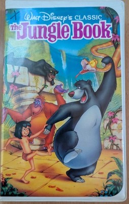 Jungle Book VHS Walt Disney Black Diamond The Classics US Amerika English