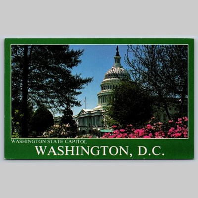 Postcard Washington D.C. United States Capitol Monument