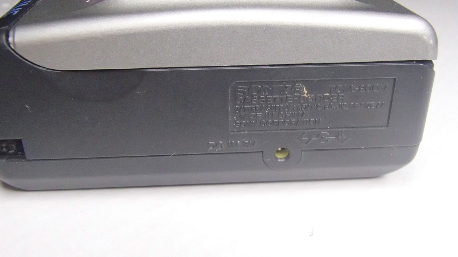 SONY VOR VOICE OPPERATED CASSETTE TAPE RECORDER 2x REC TIME TCM-20DV - TESTED