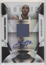 2009 Certified Freshman Fabric Signatures 170/399 Wayne Ellington #195 Auto f1y