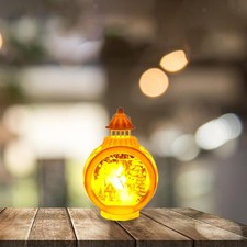 Image of Christmas Decorative Candle Lantern Hanging Decoration Outdoor Indoor Portable
