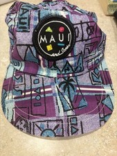Vintage Maui and Sons Adjustable Multiple Colored SnapBack Baseball Cap