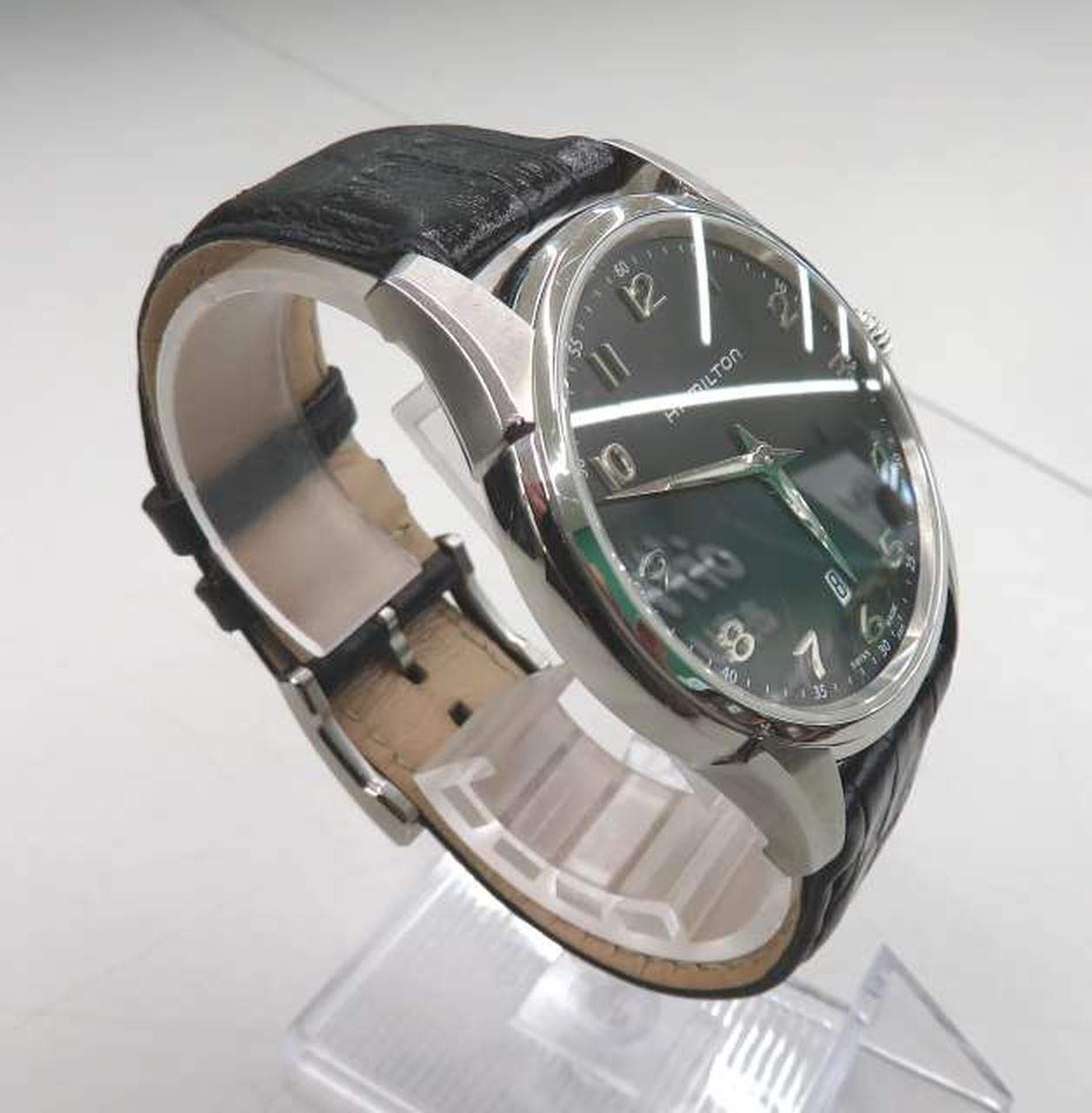 Hamilton Jazzmaster Black Leather Model H385111 HAMILTON image 3