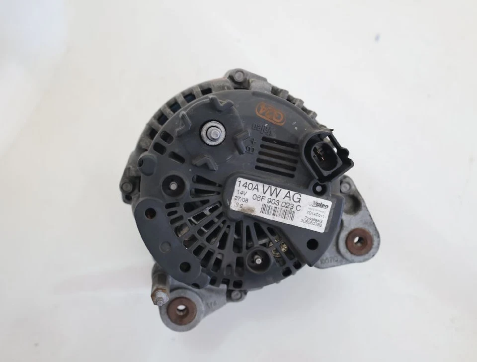 Lichtmaschine Audi A3 8P 06F903023C VALEO 1.9 77 KW 105 PS Diesel 07-2008 - Imagem 3 de 4