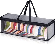 KEETDY Hat Organizer for Baseball Caps Holder Large Hat Storage Bag Rack with Do