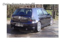 Fox Duplex Racinganlage (mit Soundrohr) R32-Design VW Golf 4 1x90mm schräg