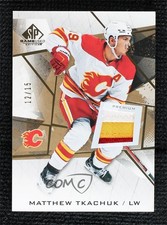 2021 Upper Deck SP Game Used Gold Premium Memorabilia 12/15 Matthew Tkachuk 0ze5