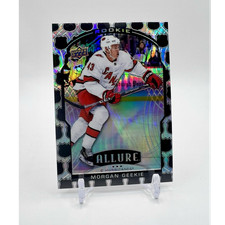 Upper Deck 2020-21 Allure Morgan Geekie 2005 Shield RC #74 Carolina Hurricanes