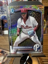 2025 Bowman Chrome Prospect Mojo Refractor #BCP-65 Aroon Escobar