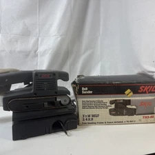 Skil Belt Sander Auto Track Control Model 7313 3/4 HP Belt 3"x18"  W/ Dust Bag