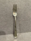 VINTAGE REED & BARTON CLASSIC ROSE PATTERN STERLING SILVER DINNER FORK 7 3/8"