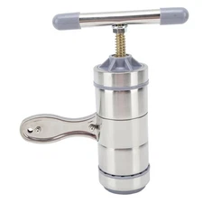 Stainless Steel Manual Pasta Noodle Maker Press Machine for Kitchen Home
