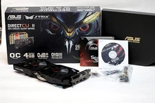 Asus Strix-Gtx980-Dc2Oc-4Gd Graphics Card 4Gb Gddr5 Gaming Gpu Overclocked