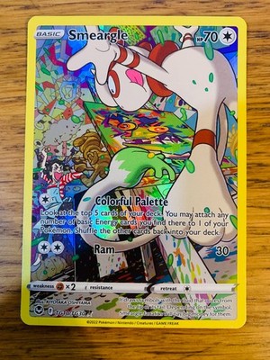 NEAR MINT! Smeargle TG10/TG30 Silver Tempest Trainer Gallery Pokemon Karte!