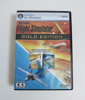 Microsoft Flight Simulator X: Gold Edition (PC: Windows, 2008), New Open Box