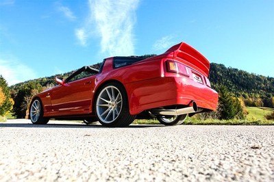 Toyota Supra Mk3 3.0 Turbo 1986-1993 Edelstahl Sportauspuff Don Silencioso 1X114