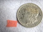 1884 U.S. MORGAN SILVER DOLLAR EXCELLENT CONDITION #A17