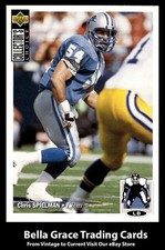 1994 Collector's Choice Chris Spielman #92 Detroit Lions NFL Football