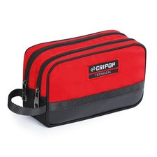 10 Inch Tool Pouches Zipper Dual Compartments Heavy Duty Small Bag Storage