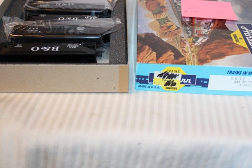 Paquete de 5 Athearn escala HO, 50 AAR Tom Hopper, Baltimore y Ohio, negro #5572 BNOS | Zustand: New