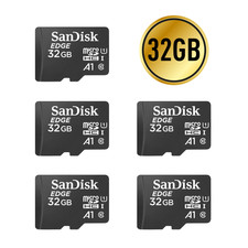 SanDisk EDGE 32GB microSDHC, Class10, U1, A1, UHS-I Memory Card, 5-Pack M.Ref. 