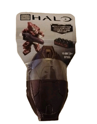 Halo Mega Bloks Metallic Figure-New In Package-2014