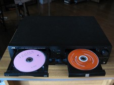 JVC XL-R5000BK 3 CD Changer/CD Recorder Partial Working Condition No Remote