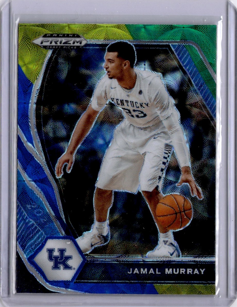 Jamal Murray #77 Blue Yellow & Green 2021-22 Panini Prizm Draft Picks [H108]